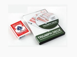 Magic Tricks: Bicycle Triumph Deck with Teaching DVD - Picture 1 of 1
