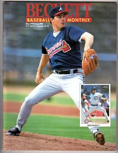 BECKETT BASEBALL CARD MONTHLY ISSUE #98 MAY 1993 GREG MADDUX/GEORGE BRETT - Picture 1 of 2