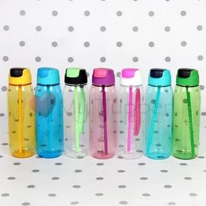 NEW Tupperware Premium Flip Top Straw Bottle 750ml - Picture 1 of 5