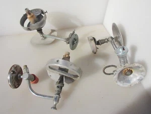 Antique Metal Gas Wall Lights Lamps Sconces Old Vintage Project x3 ODD - Picture 1 of 16