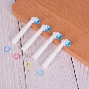 4pcs Electric Toothbrush Heads Replacement for Oral B SB-17A Soft Brush BDAU;;b - Picture 1 of 9