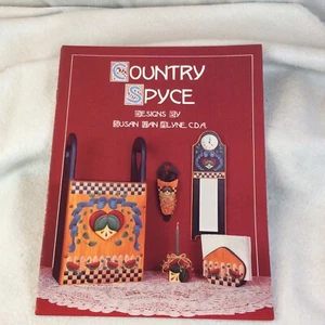 COUNTRY SPYCE Decorative Tole Painting Book by Susan Van Alyne - Picture 1 of 7
