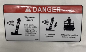 MEC Danger Tip Over 41647 - Picture 1 of 1