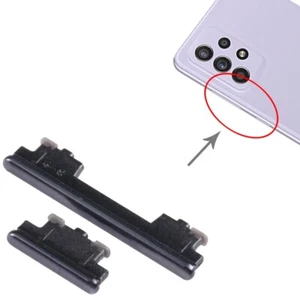 Pour SAMSUNG GALAXY A52 / A52 5G / A52S Bouton Volume Power On Off Latérale NOIR - Imagen 1 de 3