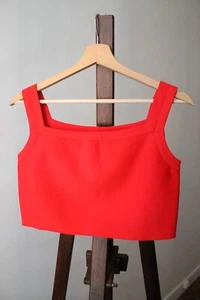 Alaïa top rouge en viscose neuf avec étiquette taille 36 - 38 - Bild 1 von 12