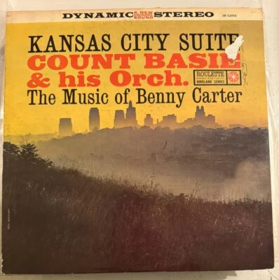 COUNT BASIE & HIS ORCHESTRA – THE MUSIC OF BENNY CARTER - VINYL LP BLACK VG -A2 - Image 1 of 2
