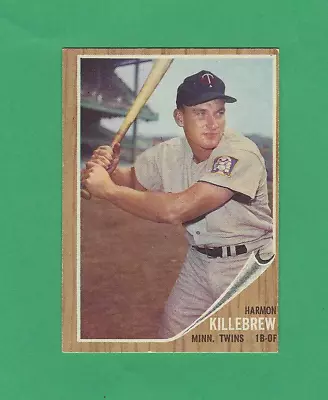 1962 Topps Twins HOF Outfielder Harmon Killebrew #70 Baseball Card - Image 1 of 2