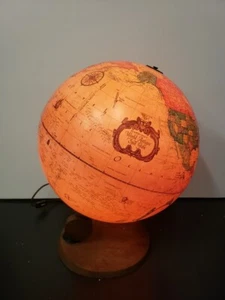Reader's Digest World antiker Spot Globe toller Betriebszustand beleuchtet - Bild 1 von 8