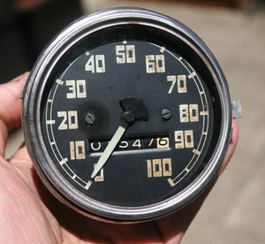 55-59 AC GMC Truck Vintage 100 MPH Speedometer - Picture 1 of 10