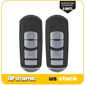 2 Keyless Entry Remote Control Car Key Fob for 2017 2018 2019 Toyota Yaris iA - Picture 1 of 12