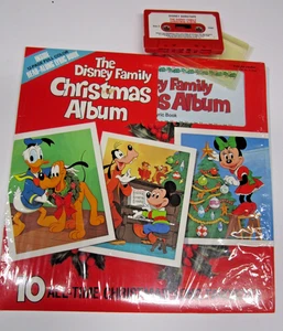 Disney Family Weihnachtsalbum / 10 ALL-TIME SONG FAVORITES / Kassette & Booklet - Bild 1 von 17