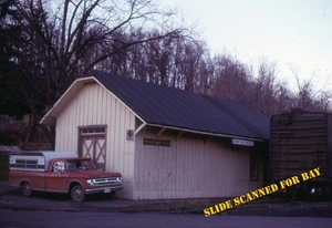 West Salisbury Somerset Co. PA B&O Railroad Depot Slide 1975 RR - Imagen 1 de 1