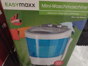 EASYMAXX Mini-Waschmaschine Waschen unterwegs Reise Camping Max.3kg Wäsche  - Bild 1 von 9