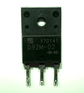 ESA D92M-02 Fast recovery diode 200V 20A TO-3P Genuine Fuji part tested x 1 pcs - Picture 1 of 1