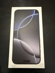 Apple iPhone 16 Pro Max EMPTY BOX ONLY Black Titanium 256GB - Photo 1 sur 3