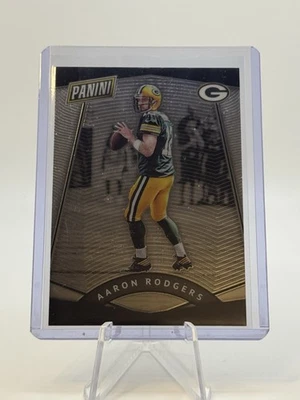 2017 Panini The National Convention VIP Silver Prizm Aaron Rodgers #6 Green Bay - Image 1 of 2
