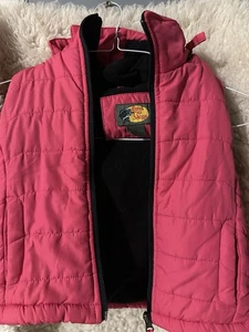Bass Pro Shop Niñas Chaleco Puffer Chaqueta Rosa 4T - Imagen 1 de 11
