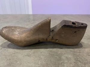 Scarpa donna vintage calzolaio in legno misura 8 AAAA lunga 9-1/2” - Foto 1 di 4