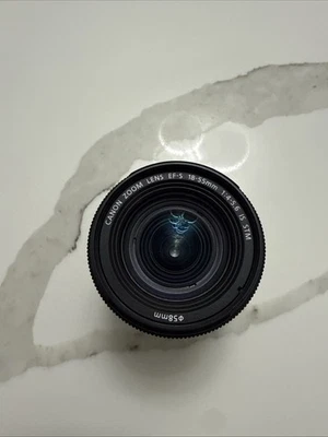 (Open Box) Canon EF-S 18-55mm F/3.5-5.6 III Zoom Camera Lens - Image 1 of 4