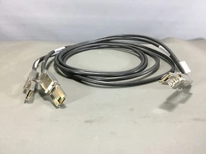 HP  2 M SAS SFF-8088 to dual SFF-8088 Splitter Cable - P/N 588043‑003 - Picture 1 of 1