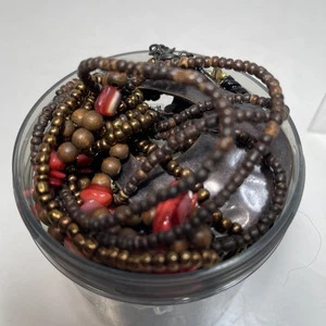 Mystery BOHO Style Craft repair repurpose broken 1LB jewelry jar Great Pieces  - Picture 1 of 7