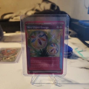 Neo Upper Energy 162/162SV05: Temporal Forces Ace Spec Holo Pokémon TCG - Picture 1 of 6