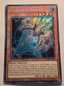Artifact Lancea●YUGIOH●BLMM●SECRET RARE●SPANISH●NM●E675 - Picture 1 of 2