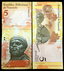 Venezuela 5 Bolivares, 2014, P-89, Pedro Cam World Paper Money Unc Currency Bill