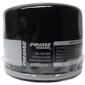 prime guard oil filter pof10067 19-23 Fiat 500X 1.3L 19-23 Jeep Renegade 1.3L - Picture 1 of 3