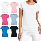 Soft and Slim Fit Women's Lightweight Cotton T Shirt Short Sleeves Basic Top