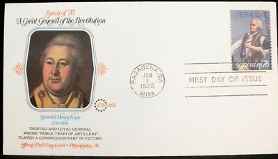 USPS FDC #1630 1975 13¢ Drummer Spirit of ’76 Issue Fleetwood Cachet ST983 - Image 1 of 3