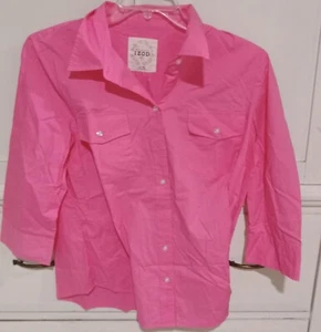 Camicia con bottoni rosa Izod taglia XL - Foto 1 di 3