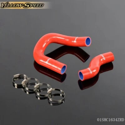 Fit For 68-1973 Nissan Datsun 510 KA24-DE Silicone Radiator Hose Clamps 3Pcs - Image 1 of 4