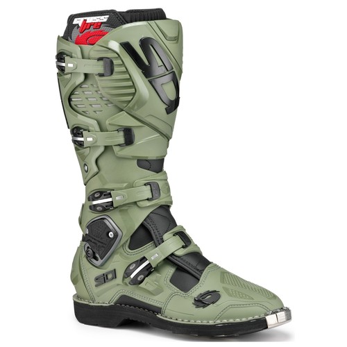Sidi Crossfire 3 TA Boots Army/Black (13 13.5, Green Army/Black) eBay