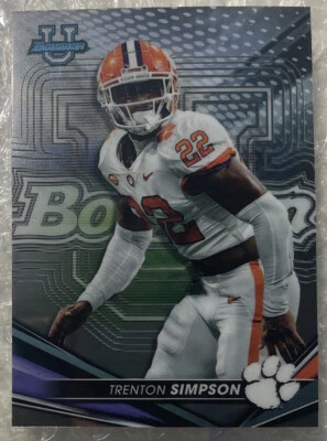 2022-23 Bowman's Best U #34 Trenton Simpson BASE PROSPECT - Image 1 of 2