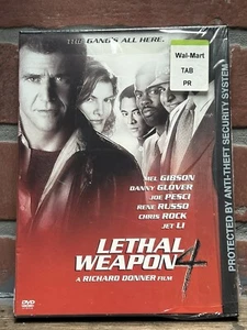 Lethal Weapon 4 DVD Mel Gibson Danny Glover Joe Pesci - New Sealed - Picture 1 of 2