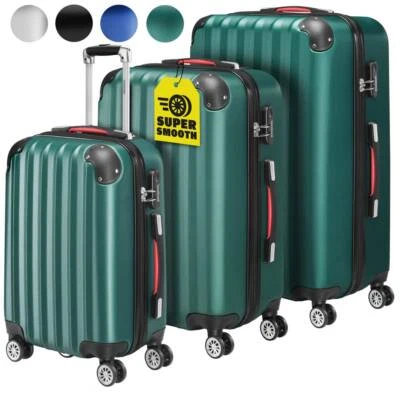 MONZANA® Kofferset Koffer Trolley Reisekoffer Hartschale Rollkoffer M-L-XL Set - Bild 1 von 4