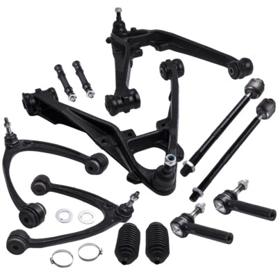Front Upper Lower Control Arms For 2007-13 Chevy Silverado Sierra 1500 Escalade - Image 1 of 4