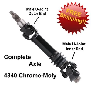 POLARIS SPORTSMAN WORKER 335 455 1999-2000 COMPLETE REAR CV AXLE LEFT RIGHT - Picture 1 of 2