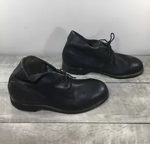 Vintage Mechanic Vietnam War Era 70s Military Boots Leather Combat Mens Chukka 8 - Picture 1 of 10