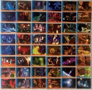 Titan A.E. Base Card Set 90 Cards Inkworks 2000