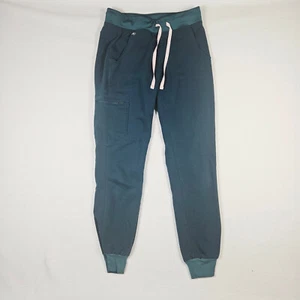 FIGS Zamora Jogger Scrub Pants Women's XS Blue Green Technical Collection  - Picture 1 of 9