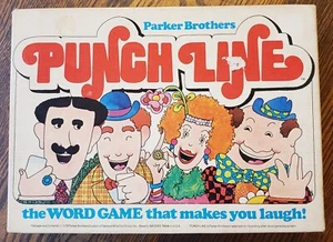 "Punch Line" Spiel 1987 Parker Brothers * Tolles Partyspiel Timer fehlt Vintage - Bild 1 von 16