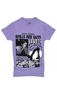 Camiseta para mujer Olivia Rodrigo Pop Guts Collage en violeta XXL - Imagen 1 de 1