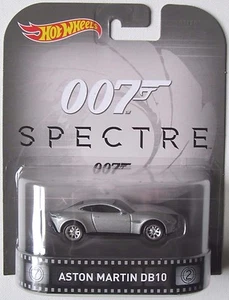 HOT WHEELS RETRO ENTERTAINMENT MOVIE CAR - JAMES BOND SPECTRE ASTON MARTIN DB10 - Bild 1 von 2