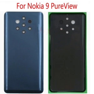Original Rear Housing Battery Back Door Cover +Adhesive For Nokia 9 PureView - Picture 1 of 3