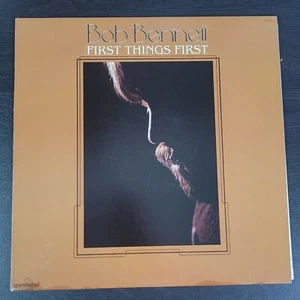 Bob Bennett First Things First Vinyl Record With Original Cover 1979 Christian - Picture 1 of 8