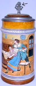 Antik Stein von J.P. Thewalt Firma # 1292 - Bild 1 von 6