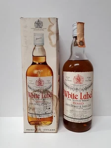 Dewar's White Label 75 cl 40% vol con box VINTAGE - Foto 1 di 5