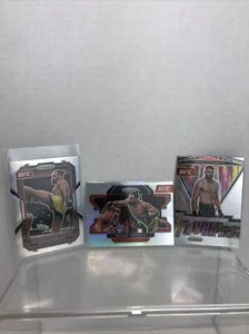 2022 UFC Prizm Lot Of 3 Jan Blachowicz No 4 Fearless Michel Pereira No.18 No.192 - Picture 1 of 10